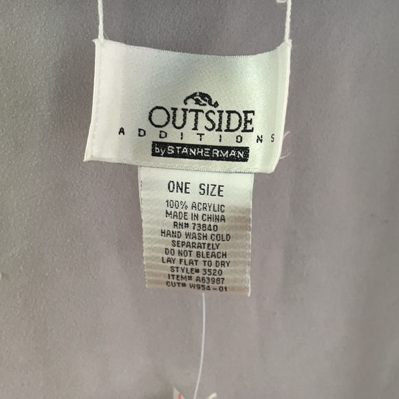 Women’s Teal Scarf - Picture 4 of 8